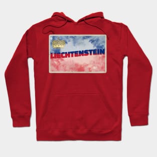 Liechtenstein Vintage style retro souvenir Hoodie